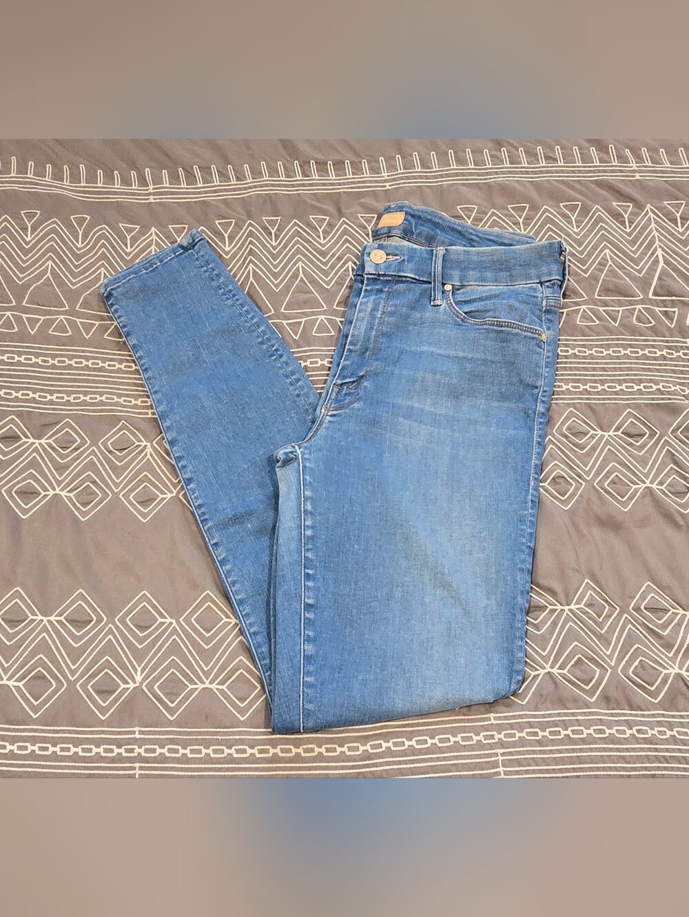 MOTHER Denim The Looker Skinny Jeans Size 30